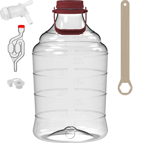 Onbreekbare ballon 25 L met handvat en kraantje - 2