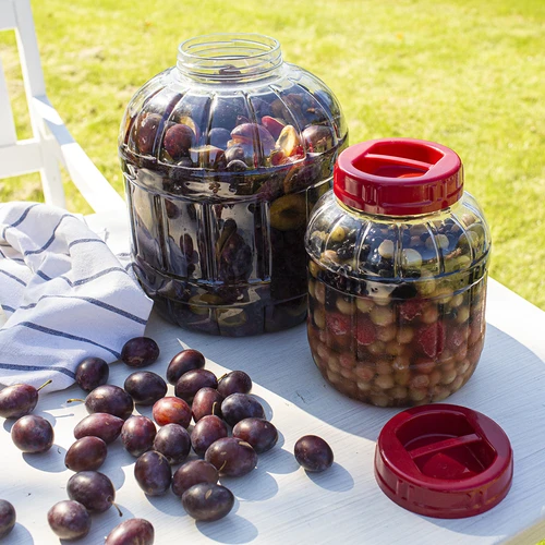 Onbreekbare, multifunctionele fermentatiepot, 8L - 4