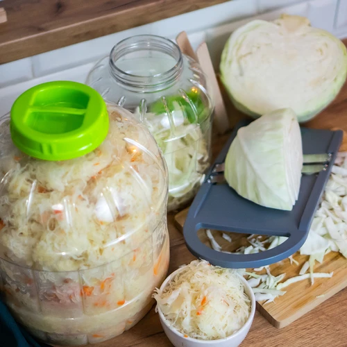 Onbreekbare, multifunctionele pot voor inmaken + tang, 5L - 10
