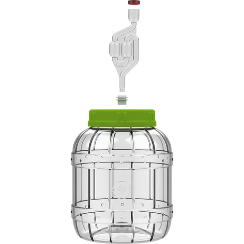 Onbreekbare pot voor inmaken, 3 L - 4