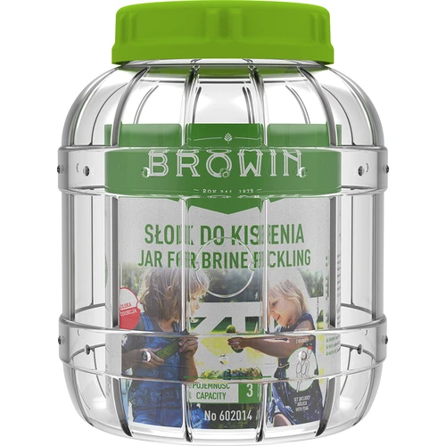 Onbreekbare pot voor inmaken, 3 L - 3