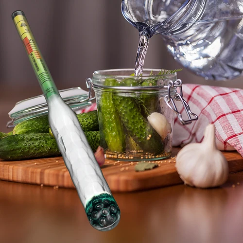 Onbreekbare zoutmeter met proefbuis, meetbereik: 0–300 g zout/L - 7