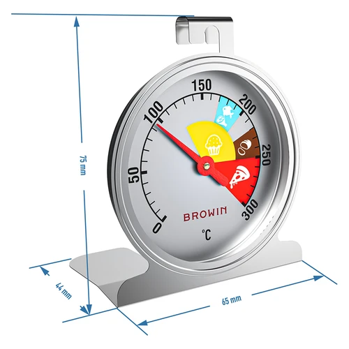 Oventhermometer (0°C tot +300°C) Ø4,4cm - 6