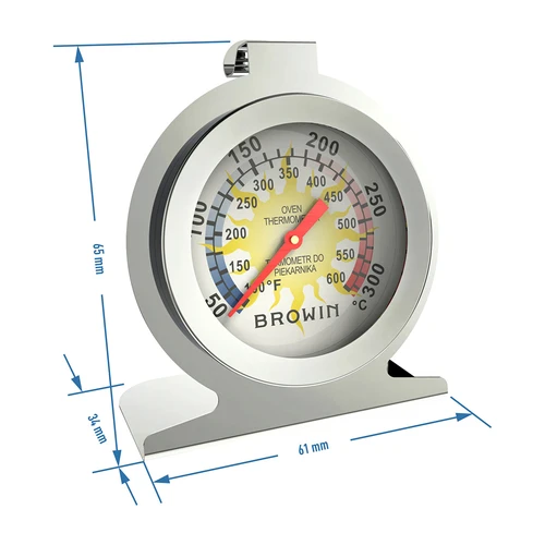 Oventhermometer (50°C tot +300°C) Ø6,1cm - 3