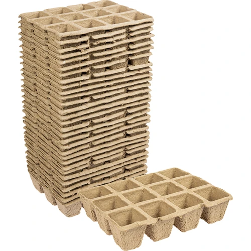 Papieren potten 4,5x5x4,5 cm, 30 stuks