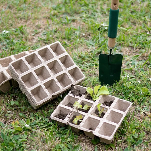 Papieren potten 4,5x5x4,5 cm, 30 stuks - 6