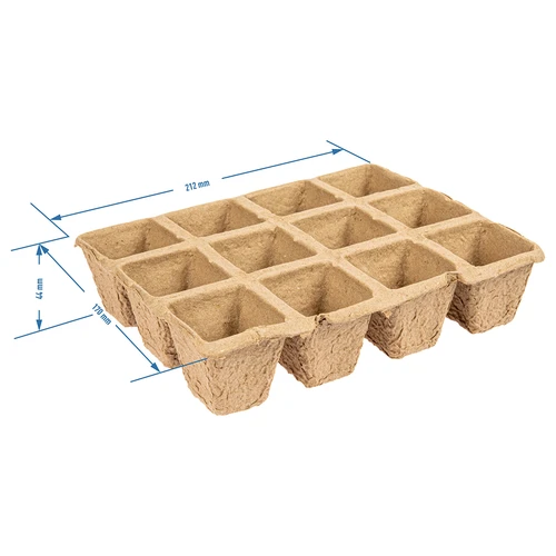 Papieren potten 4,5x5x4,5 cm, 30 stuks - 5
