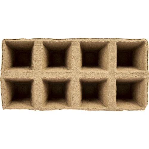 Papieren potten 6 x 6 x 6, set van 5 stuks. - 2