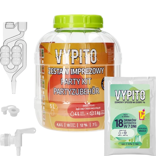 Partyset - Vypito Munt en limoen