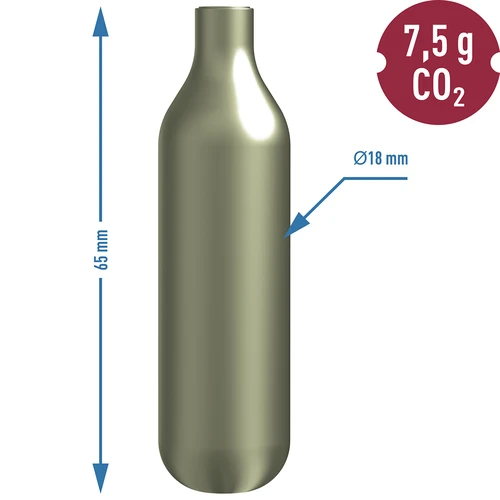 Patronen voor bruiswatermaker SodaJoy, Kayser 10 stuks. - 2