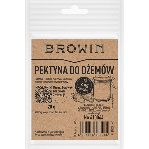 Pectine voor jam - citrus amide voor geleren, 20 g