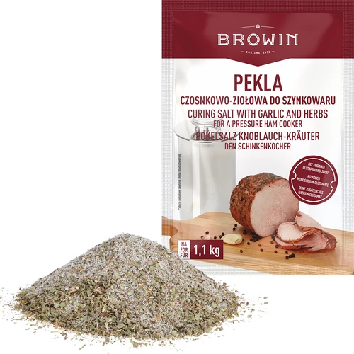 Pekelzout Pekel knoflook-kruiden voor hammenpers, 100 g - 3