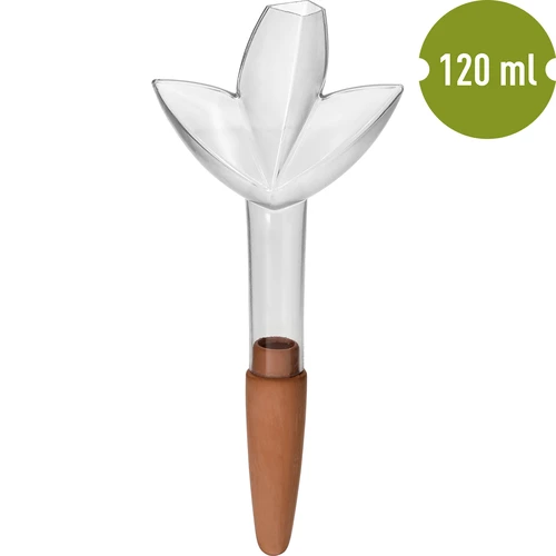 Plantenbesproeier – transparant blad met keramische voet, 120 ml - 2