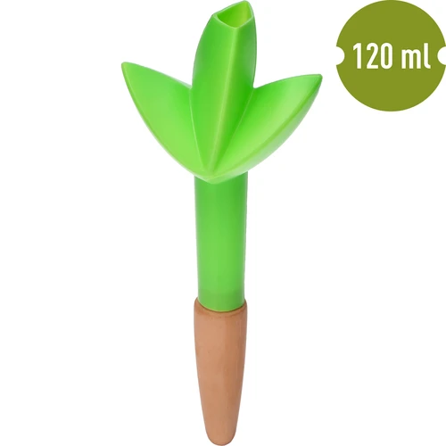 Plantengieter – groen blad met keramische voet, 120 ml - 2