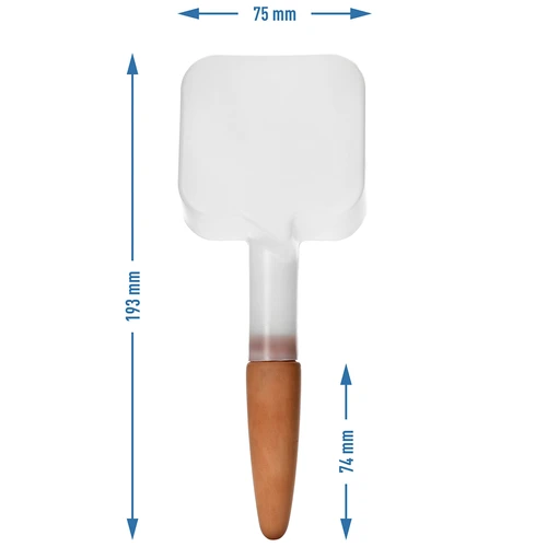 Plantengieter - wit bord met keramische voet, 200 ml - 5