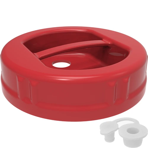Plastic dop fi 100 twist-off met gat en kurk