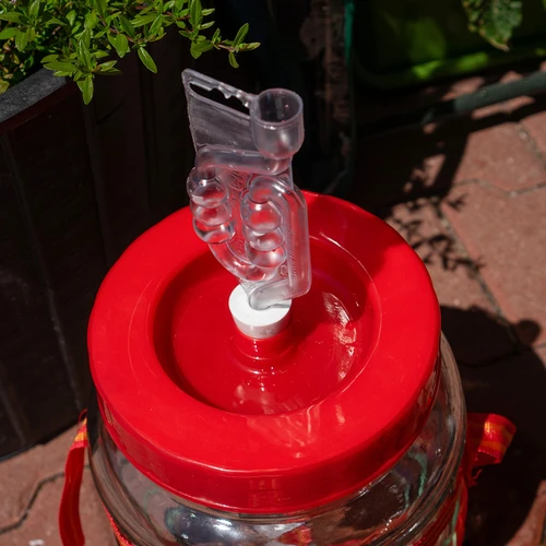 Plastic fermentatiebuis, 6-kamer - 4