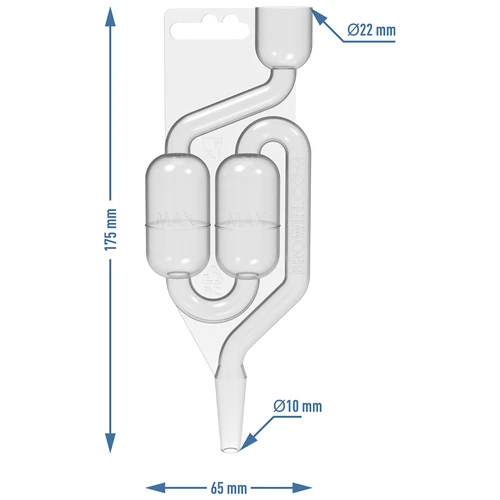 Plastic fermentatiebuis MAXI-v2 - 4