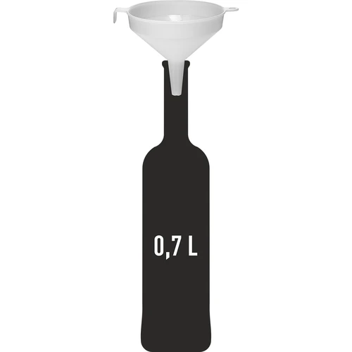 Plastic trechter fi 10 cm - 2