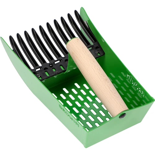 Plukker voor kleine vruchten, metalen groen - 3