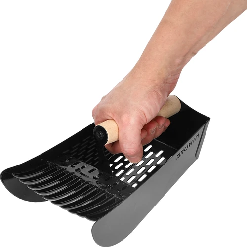 Plukker voor kleine vruchten, metalen zwart - 7