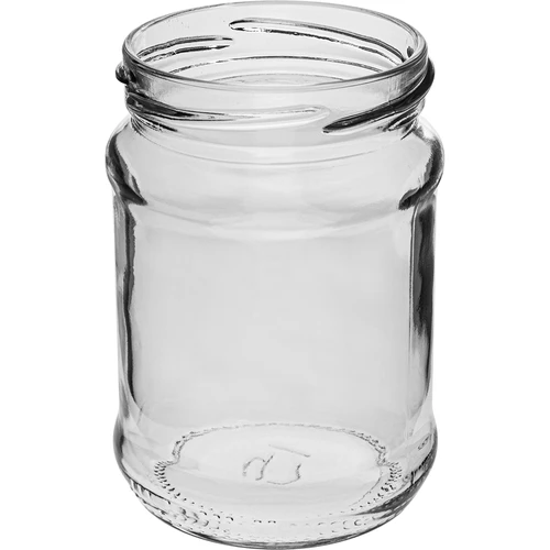 Pot 250 ml fi 66/4 zwarte deksel - 6 stuks - 4