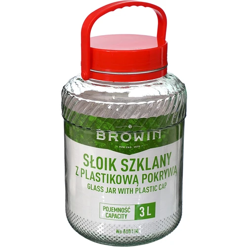 Pot 3 L met plastic deksel - 3