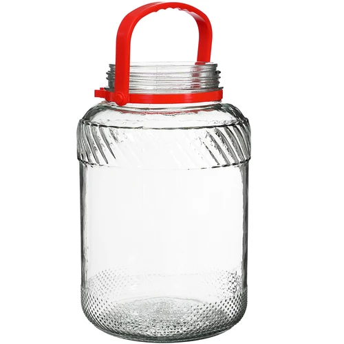 Pot 3 L met plastic deksel - 2