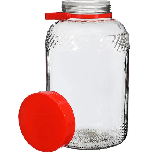 Pot 8 L met plastic deksel
