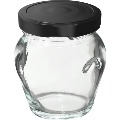 Pot TO 106 ml Amfora met gekleurd deksel fi 53 - 8 stuks - 2