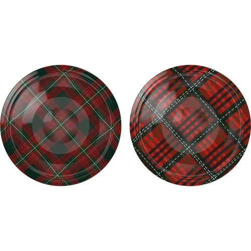 Pot TO 65 ml met gekleurde deksel fi66 - 6 stuks. - 4