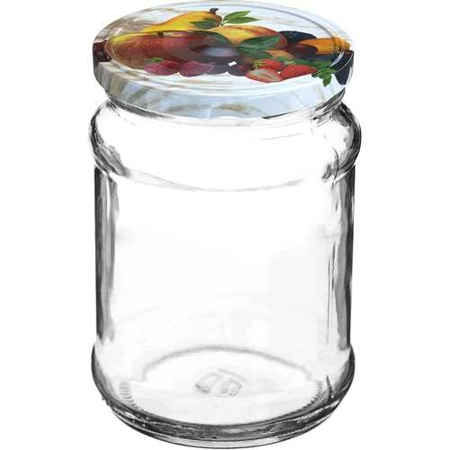 Pot TO Kwart 250 ml met deksel fi 66 - 6 stuks - 2