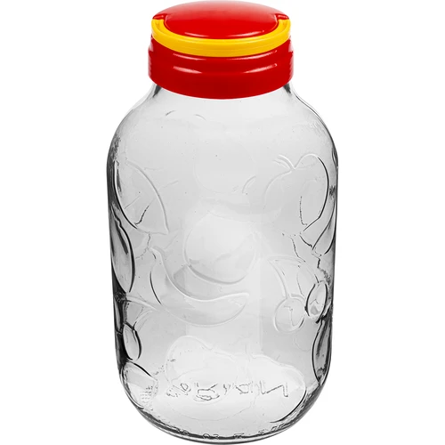 Pot voor likeuren 5L en deksel met handvat - 2