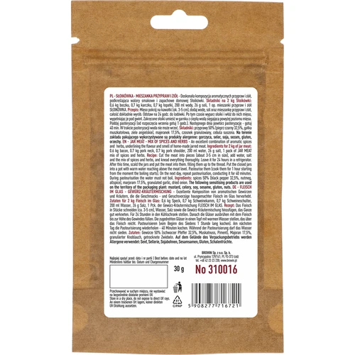 Potvlees - kruiden- en specerijenmix, 30 g - 2
