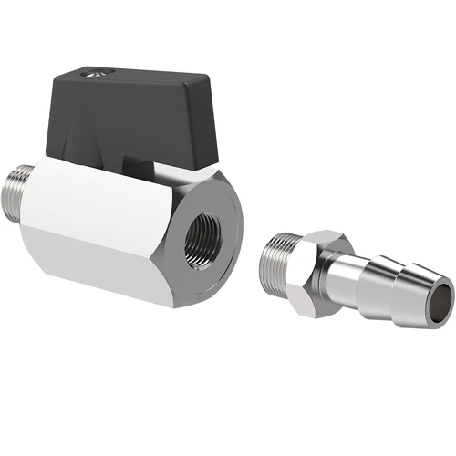 Premium filtratiekolom van roestvrij staal, inclusief accessoires en actieve kool - 5