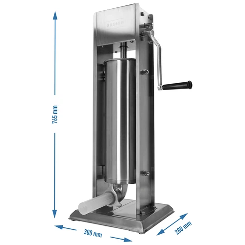 Premium verticale worstenvuller, 7 L - 12