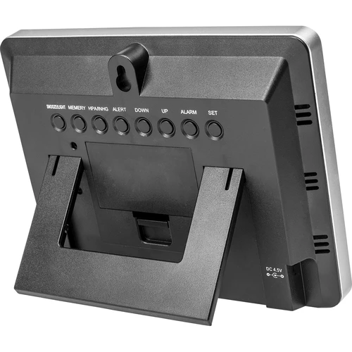 RCC Weerstation – elektronisch, verlicht, draadloos, sensor, zwart - 3