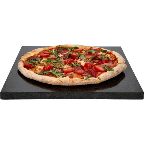 Rechthoekige granieten pizzasteen 37 x 35 cm - 5
