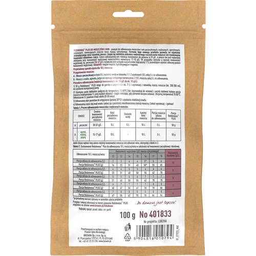 Redukwas® Plus - zuurteregelaar, 100 g - 2