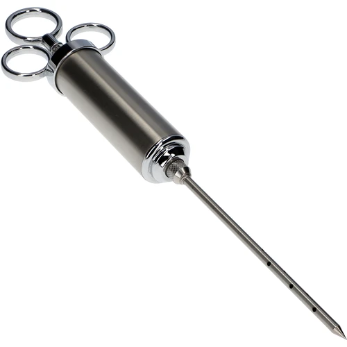 Roestvrijstalen injectiespuit 60 ml + 2 naalden - 2