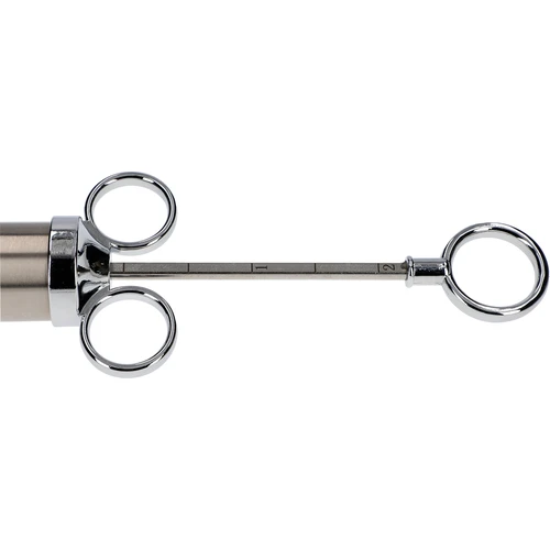 Roestvrijstalen injectiespuit 60 ml + 2 naalden - 6