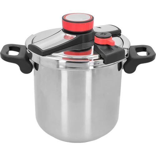 Snelkookpan van roestvrij staal, 8 L