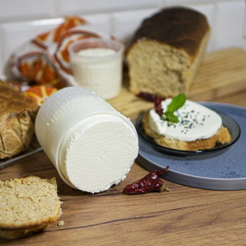 Ronde kaasvorm Ø 10 x 9,5 cm voor 300 g - 3
