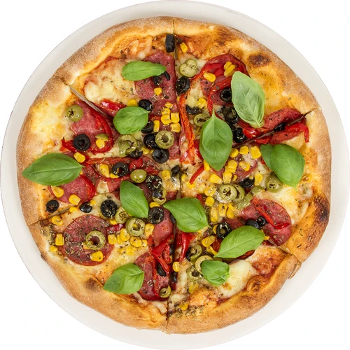 Ronde pizzasteen, gemaakt van cordieriet, diameter 33 cm - 3