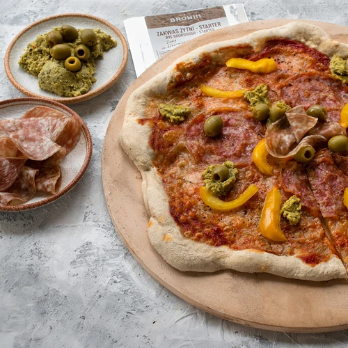 Ronde pizzasteen, gemaakt van cordieriet, diameter 33 cm - 14