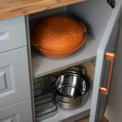 Ronde Romeinse pot 4 L - 16