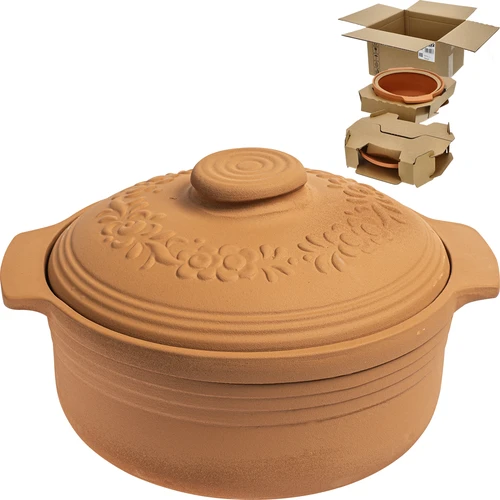 Ronde Romeinse pot 4L