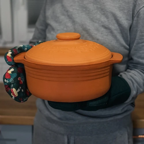 Ronde Romeinse pot 4L - 18