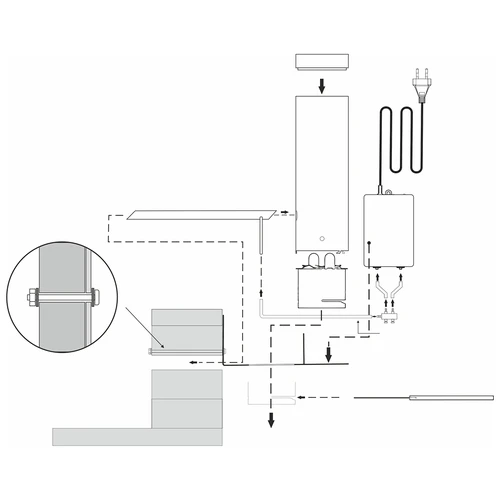 Rookgenerator dragON JET 2 LONG met aslade - 9