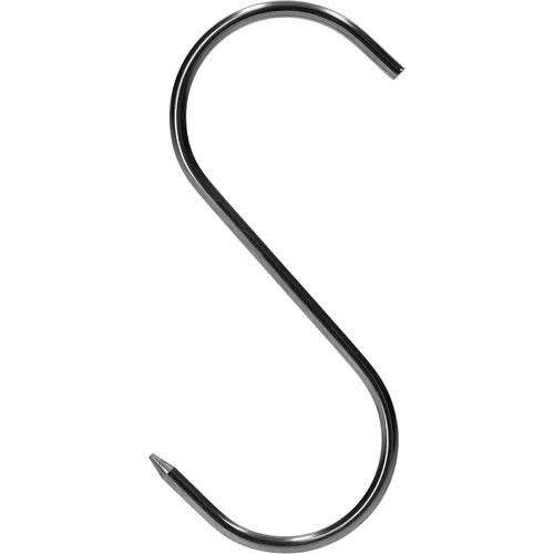 Rookhaken - S-vorm, geslepen punten, 3 mm x 100 mm, 5 stuks - 4